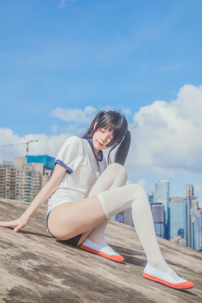 萝利风COS 桜桃喵 – 体操服