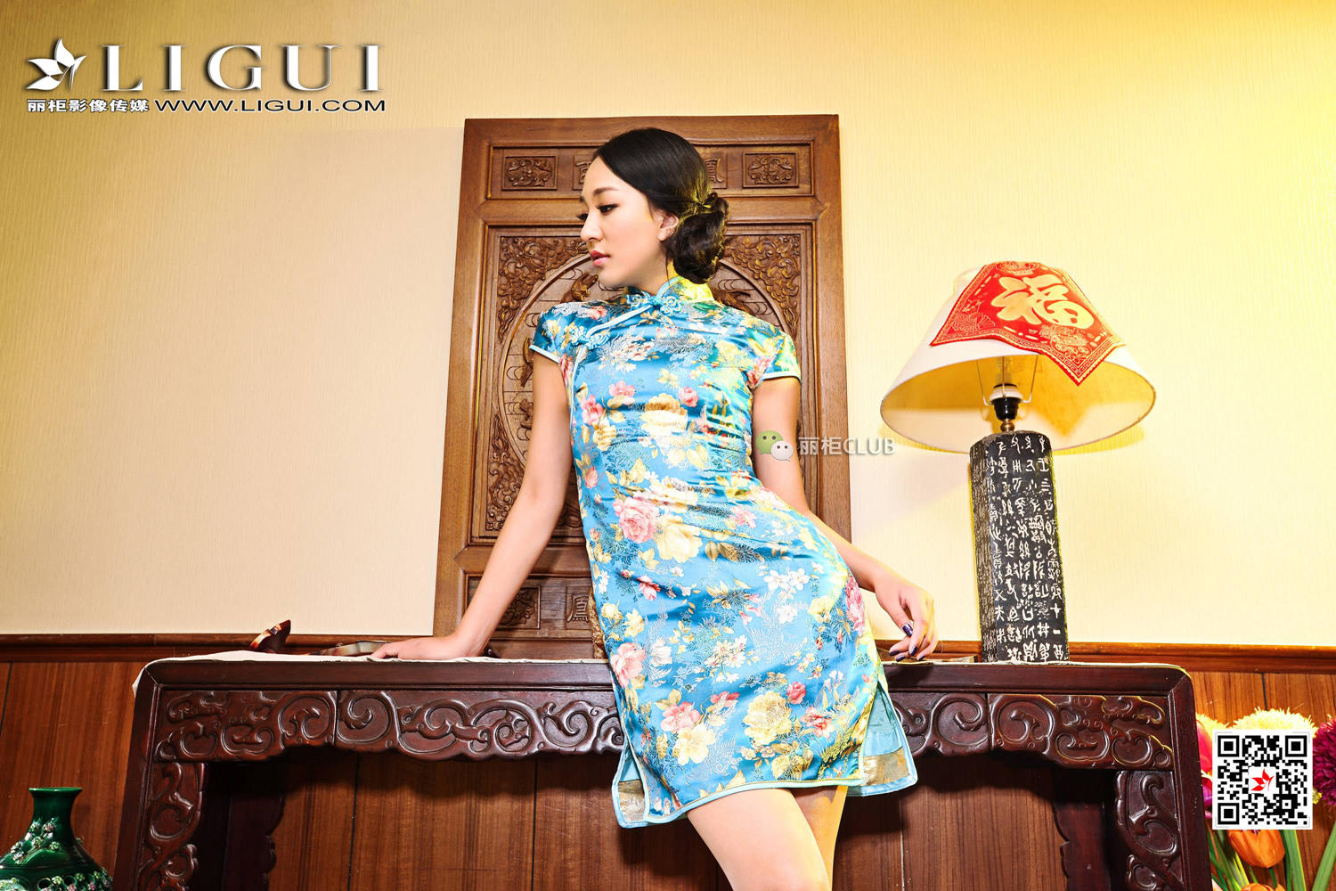 [Ligui丽柜] 2018.08.07 网络丽人 Model Amily