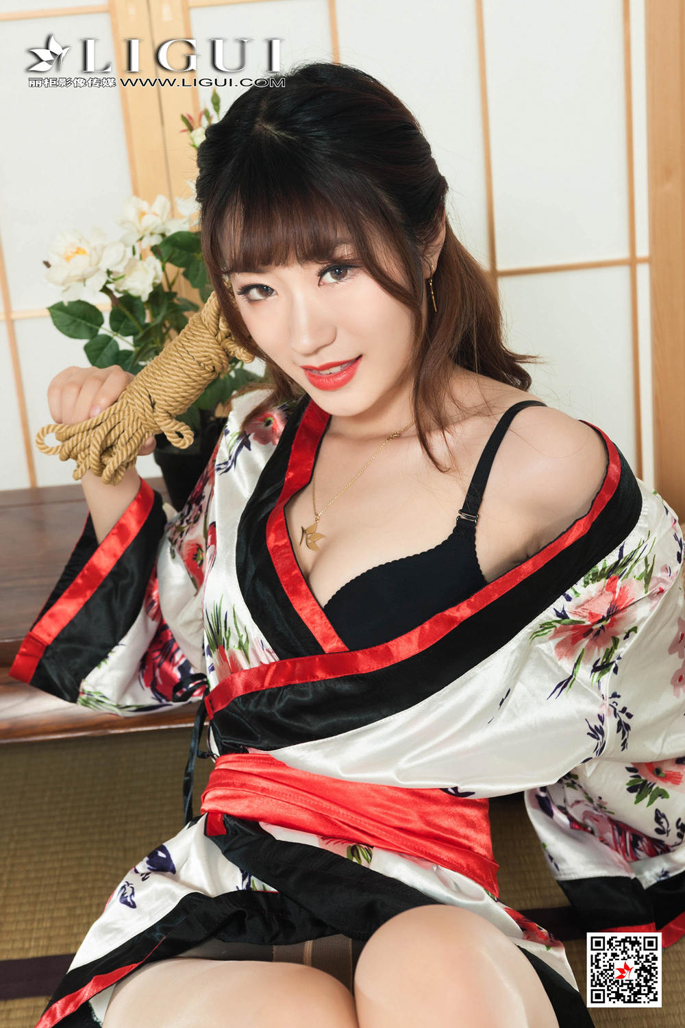 [Ligui丽柜] 2019.07.26 网络丽人 Model 安娜