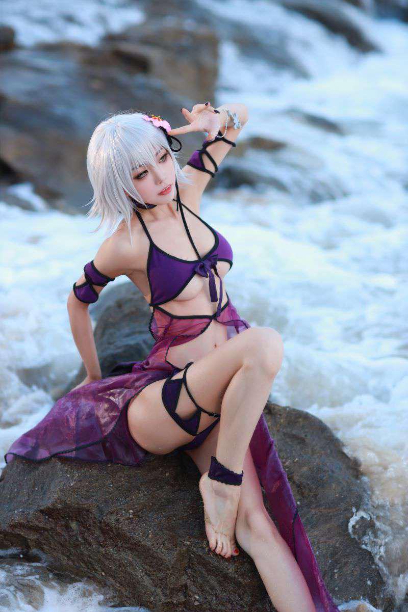 水淼aqua 贞德泳装