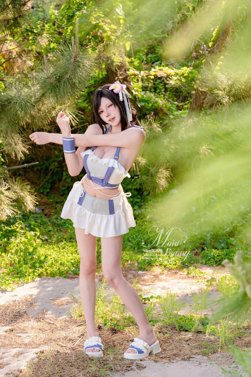 咬一口兔娘(黏黏团子兔) 2025泳装限定作 海边假日 蒂法