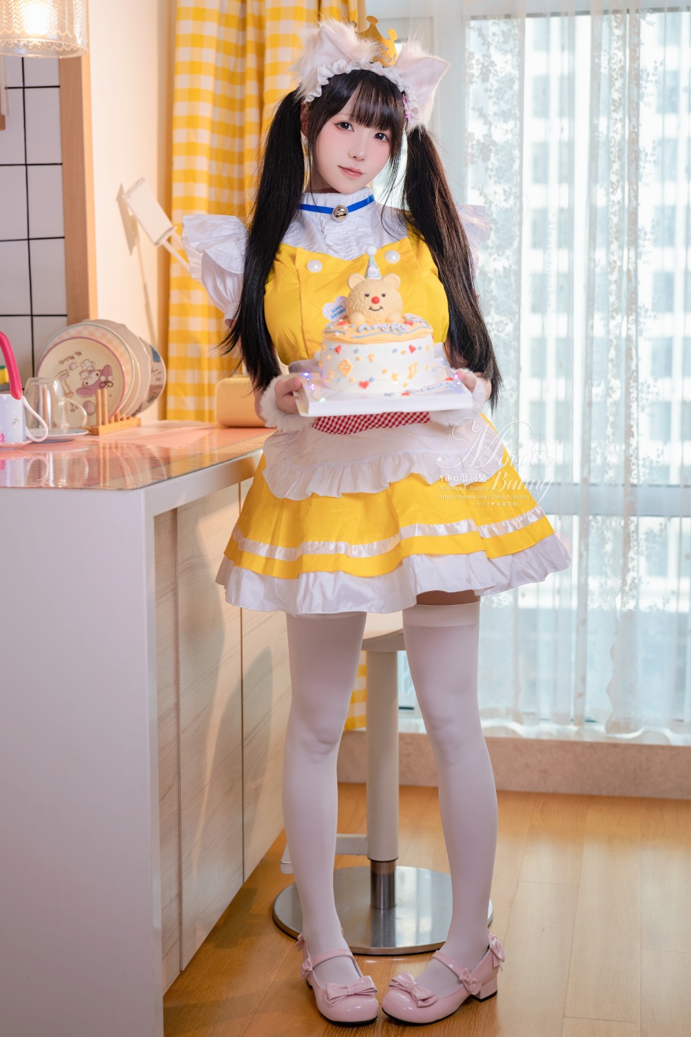 兔子,团子,生日,咬一口兔娘,黏黏团子兔,兔子味蛋糕