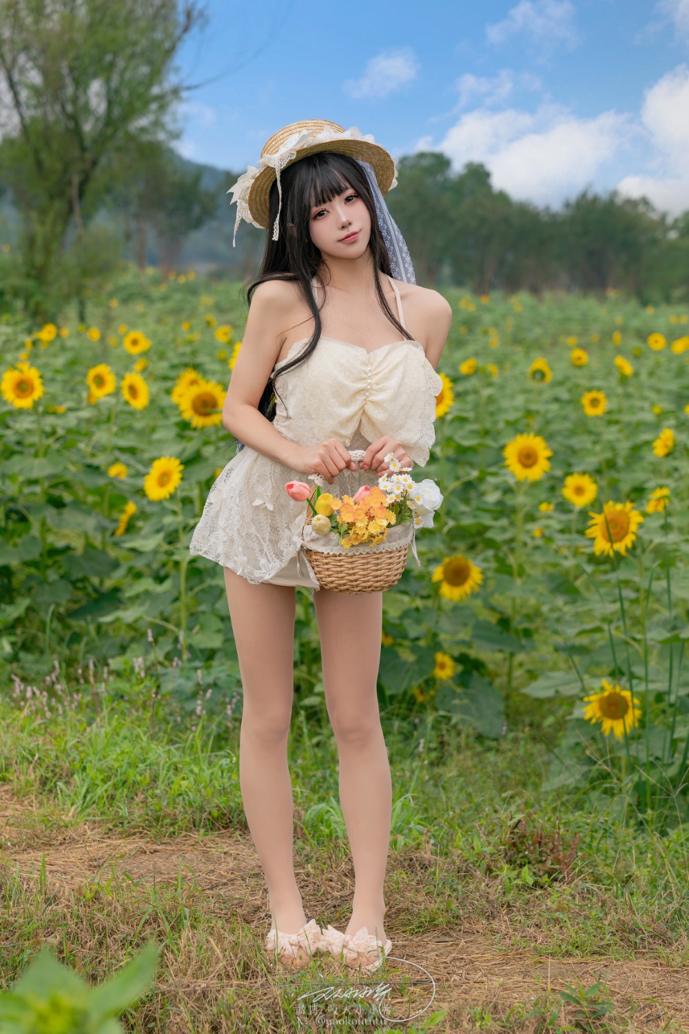 团子,咬一口兔娘,黏黏团子兔,黏黏团子,夏の葵