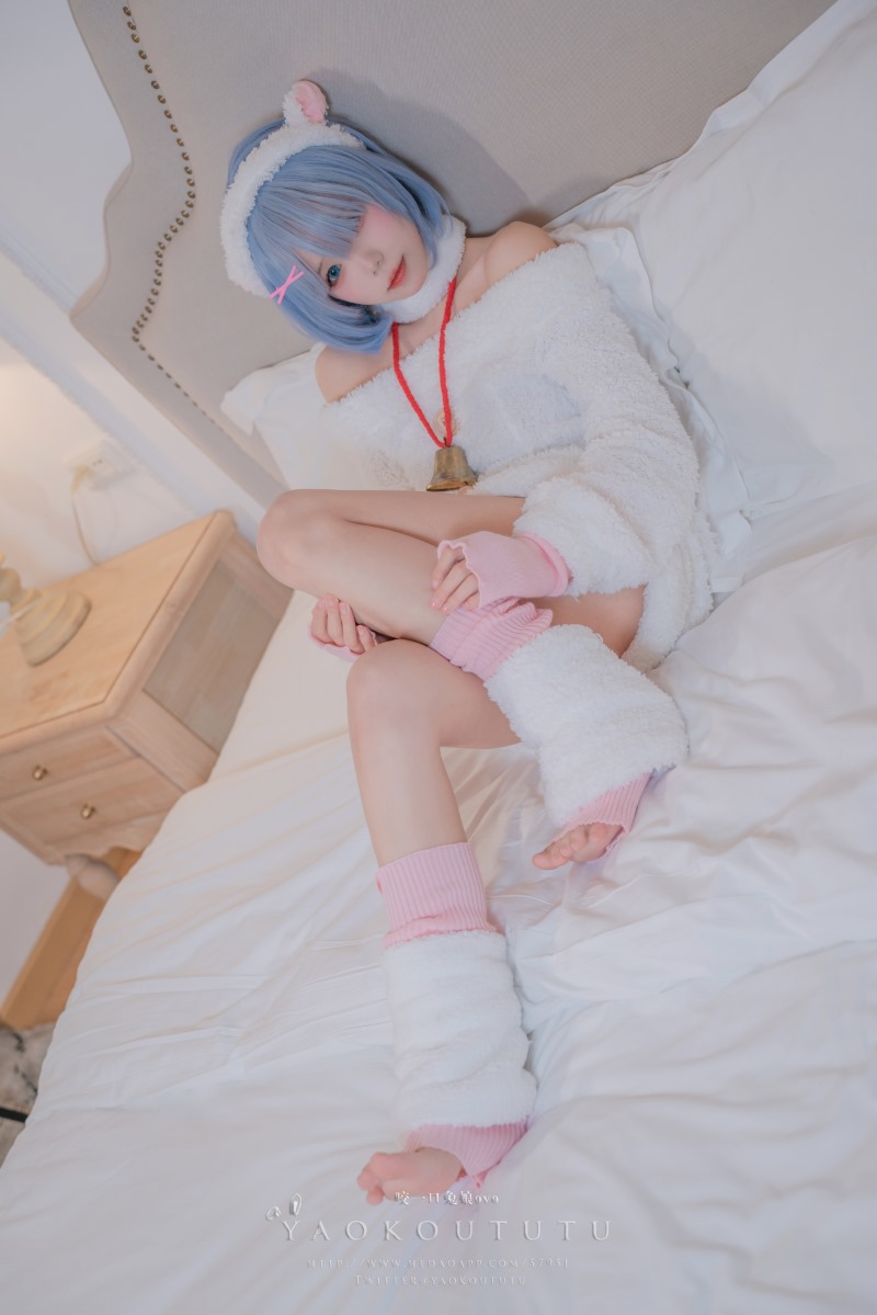 咬一口兔娘(黏黏团子兔) T3特典 蕾姆咩咩