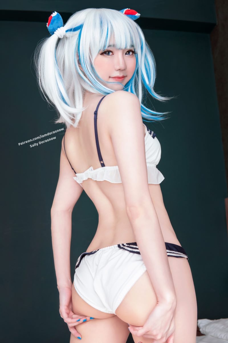 Gura,Sally,Dorasnow,Bikini